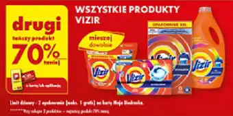 Biedronka Wszystkie produkty Vizir oferta