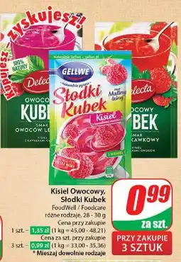 Dino Kisiel malinowy Gellwe Słodki Kubek oferta