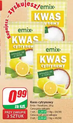 Dino Kwasek cytrynowy Emix oferta