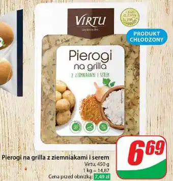Dino Pierogi na grilla z ziemniakami i serem Virtu oferta