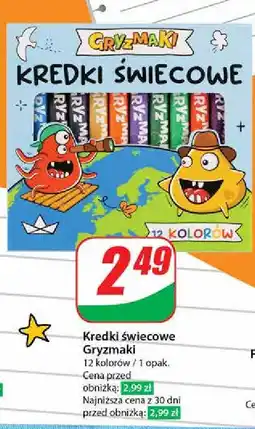 Dino Kredki świecowe Gryzmaki oferta