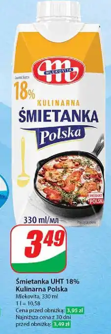 Dino Śmietanka wypasiona 18% kulinarna Mlekovita oferta