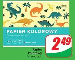 Dino Papier kolorowy a5 10 kartek Interdruk oferta