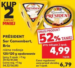 Kaufland Président Ser Camembert, Brie oferta