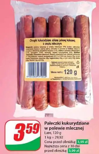 Dino Chrupki kukurydziane w polewie czekoladowej mleczne Laro oferta