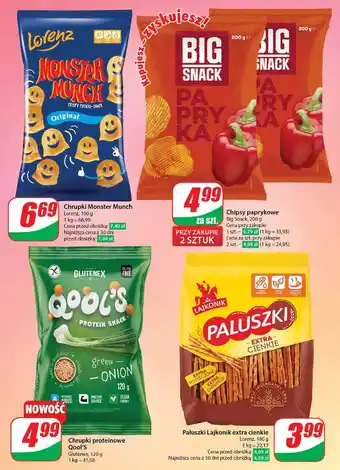 Dino Chrupki original Lorenz Monster Munch oferta