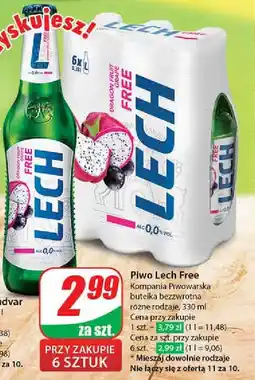Piwo Lech Free Dragon Fruit Grape