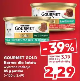 Kaufland Karma dla kotów Gourmet Gold oferta