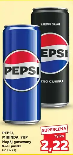 Kaufland Pepsi, Mirinda, 7up napój gazowany oferta