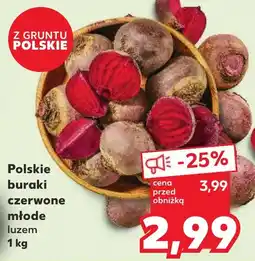 Polskie buraki czerwone młode