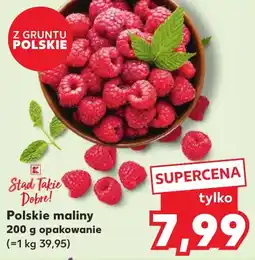 Kaufland Polskie maliny oferta