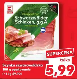 Kaufland Szynka szwarcwaldzka oferta