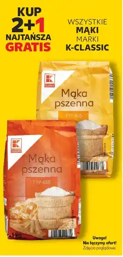 Kaufland Wszystkie mąki marki k-classic oferta