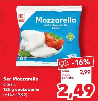Kaufland Ser Mozzarella oferta