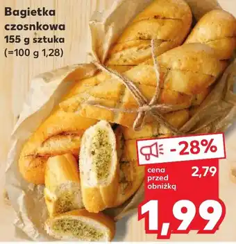 Kaufland Bagietka czosnkowa oferta