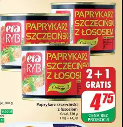Dino Paprykarz szczeciński z łososiem Era ryb oferta