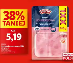 Lidl Szynka konserwowa wieprzowa Pikok oferta