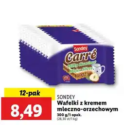 Lidl Wafelki carre Sondey oferta