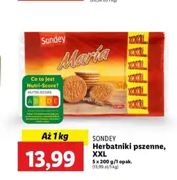 Lidl Herbatniki maria Sondey oferta