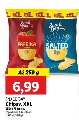 Lidl Chipsy paprykowe Snack day oferta