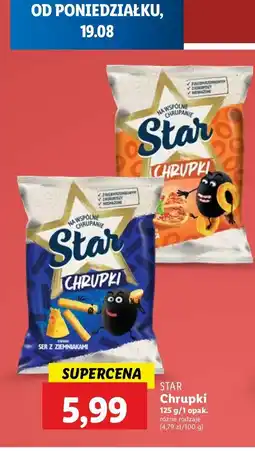 Lidl Chrupki zębolce Star oferta