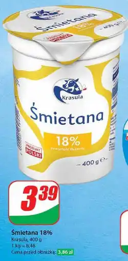Dino Śmietana 18 % Krasula oferta