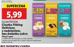 Ciastka fitking delicious z nadzieniem sernikowym Allnutrition