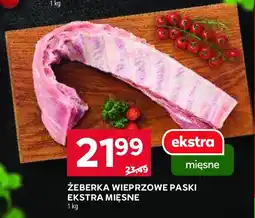 Stokrotka Żeberka wieprzowe paski extra oferta