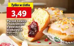 Lidl Pączek z powidłami śliwkowymi oferta