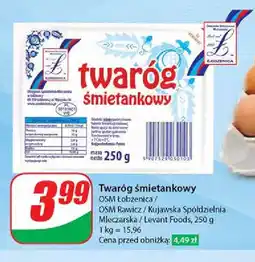 Dino Twaróg śmietankowy Osm łobżenica oferta