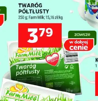 Stokrotka Twaróg połtłusty Farm milk oferta