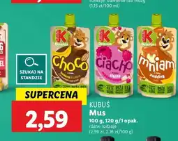 Lidl Deserek ciacho malinowe Kubuś oferta