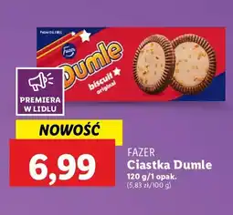 Lidl Ciastka Fazer dumle oferta