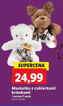 Lidl Maskotka z cukierkami i krówkami oferta