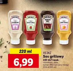 Lidl Sos czosnkowy Heinz oferta