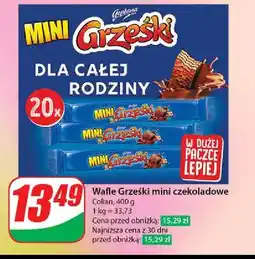 Dino Wafelek kakaowy Grześki mini oferta