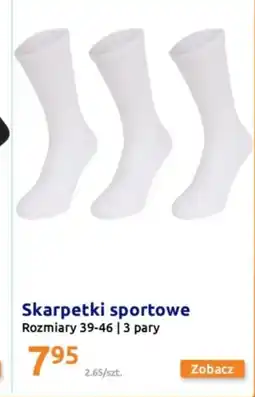 Action Skarpetki sportowe oferta
