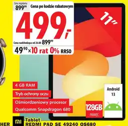 Media Expert Tablet Redmi oferta