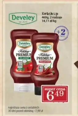 Społem Develey Premium Ketchup pikantny 460 g oferta