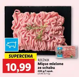 Lidl Mięso mielone ze schabu Rzeźnik Codzienna Dostawa oferta