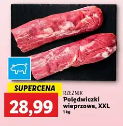 Lidl Polędwica wieprzowa Rzeźnik Codzienna Dostawa oferta