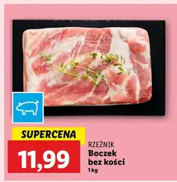 Lidl Boczek bez kości Rzeźnik Codzienna Dostawa oferta