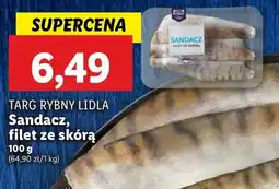 Sandacz filet Targ Rybny Lidla