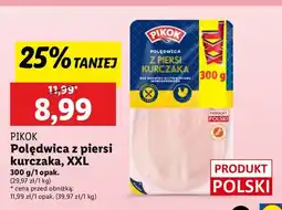 Lidl Polędwica z piersi kurczaka Pikok oferta