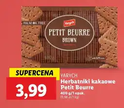 Lidl Herbatniki kakaowe Yarych oferta