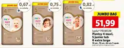Lidl Pieluchomajtki 4 maxi Lupilu Pants Premium oferta