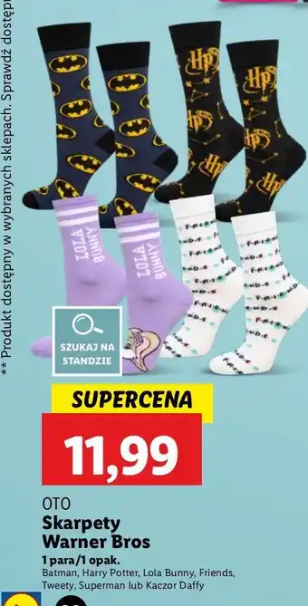 Lidl Skarpety friends oferta