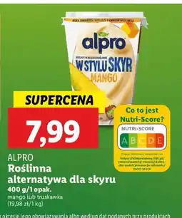 Lidl Jogurt sojowy mango Alpro oferta