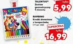 Kaufland Kredki 12 kolorów Moje Bambino oferta