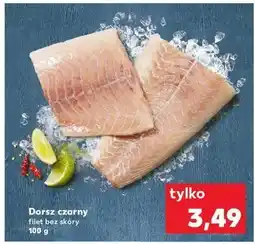 Kaufland Dorsz czarny filet bez skóry oferta